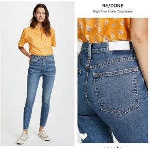 NWOT RE/DONE ORIGINALS SKINNY JEANS